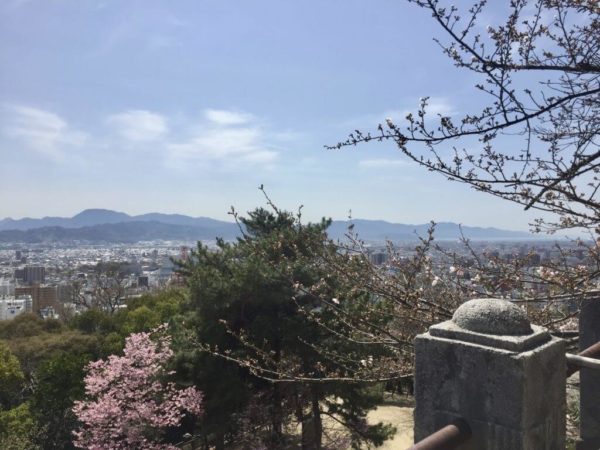 松山城からの眺望
